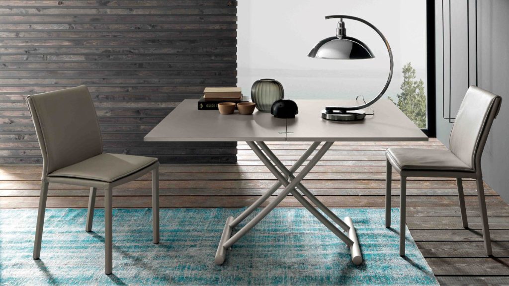 Versatile and Refined: Convertible Coffee Table into Dining Table