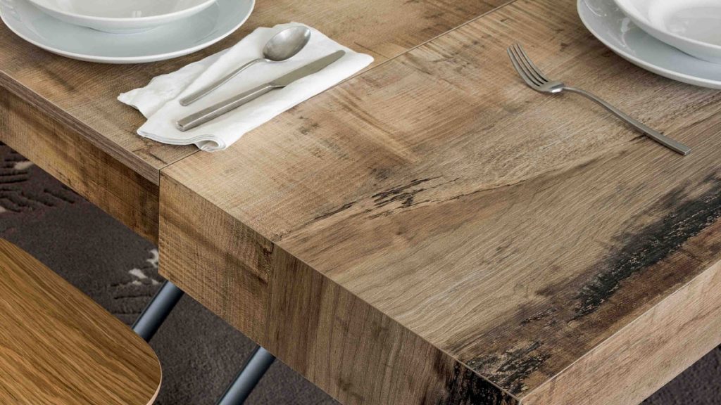 Versatile and Refined: Convertible Coffee Table into Dining Table