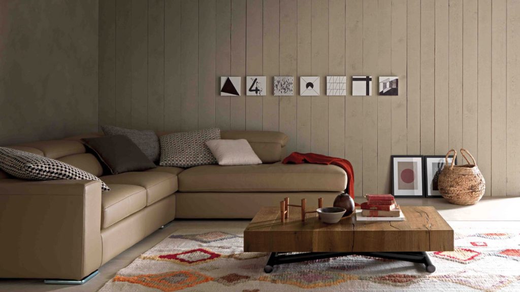 Polyvalent et raffiné : Table basse transformable en table à manger