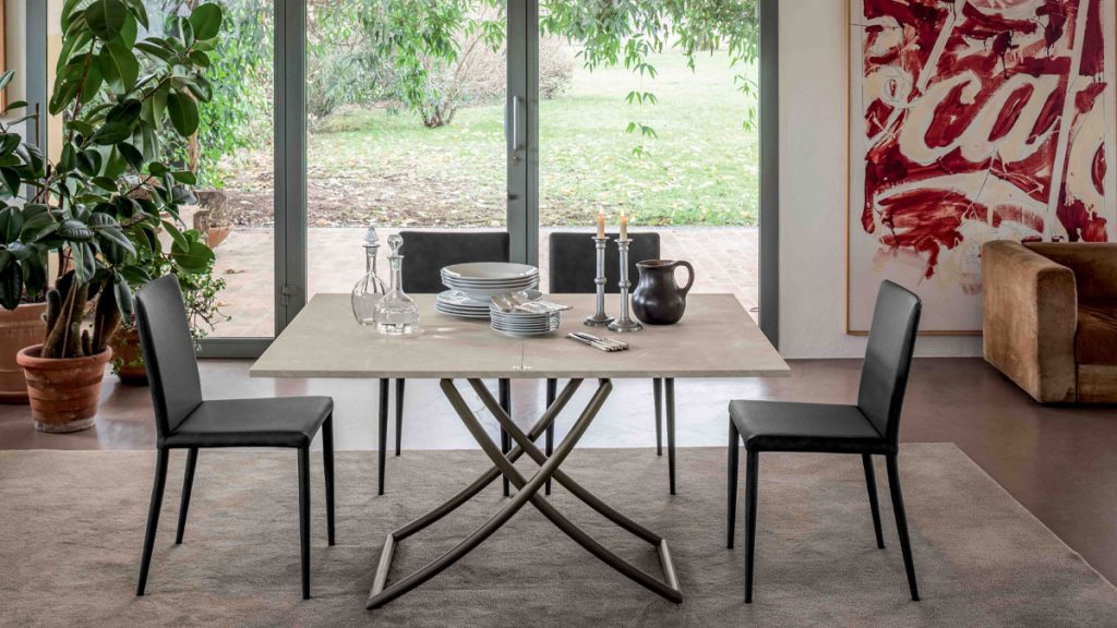 Versatile and Refined: Convertible Coffee Table into Dining Table