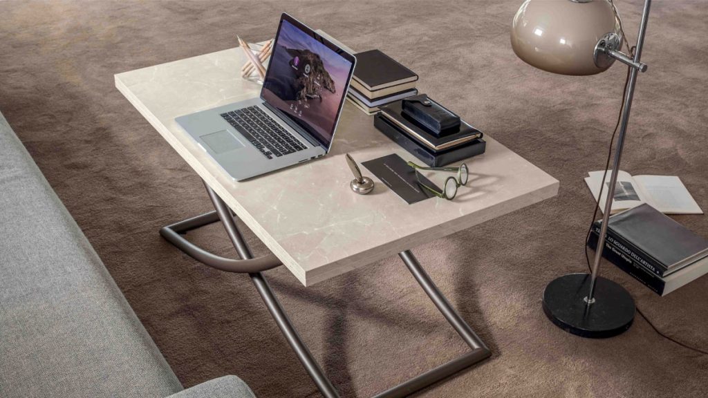 Versatile and Refined: Convertible Coffee Table into Dining Table
