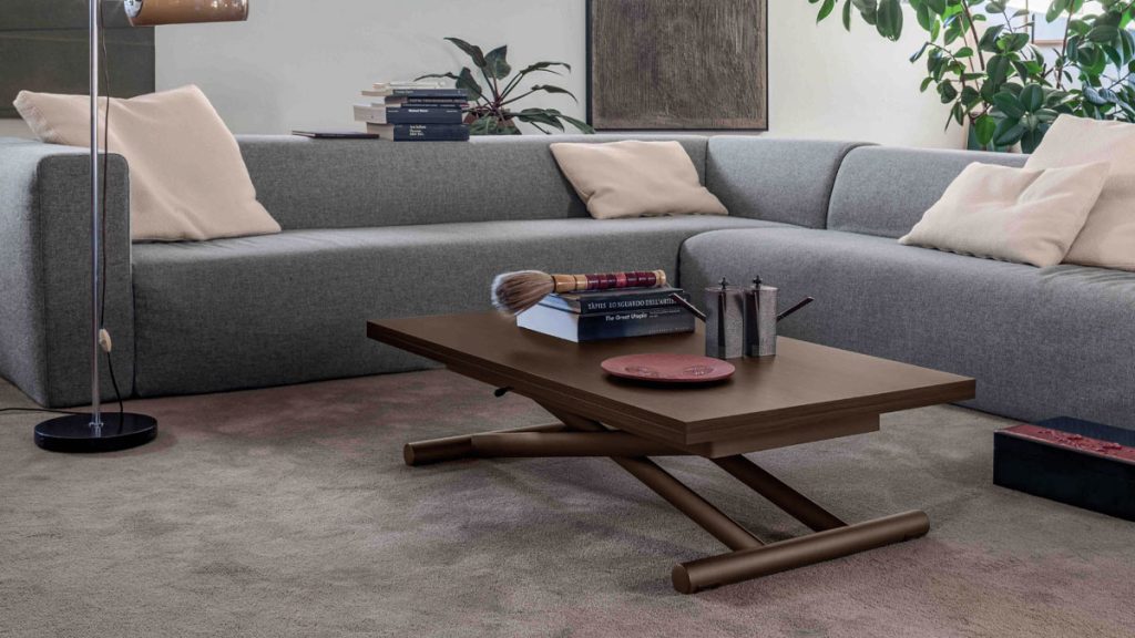 Versatile and Refined: Convertible Coffee Table into Dining Table